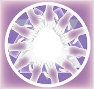healing circle purple